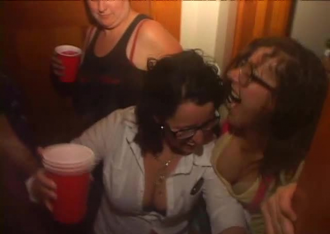 College Fuck Fest Jocks Fucks Nerdy Chick